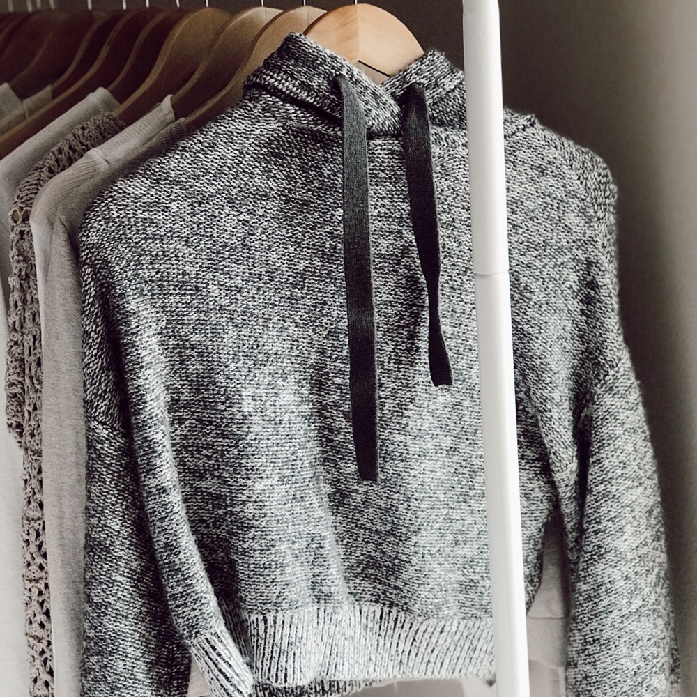 Ruby Moon Crop Top Hoodie